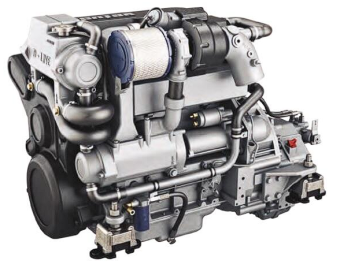 Vetus VD4120---B - Engine Deutz 4 cyl 120hp 12V/160A/2P without Gearbox
