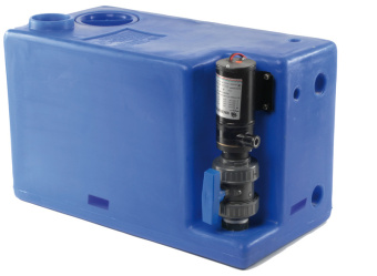 Osculati 50.148.12 - Waste Water Tank with Macerator 12 V 72 l