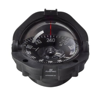 Plastimo 19427 - Offshore 105 Black with Black Card, FC Compass Z/C