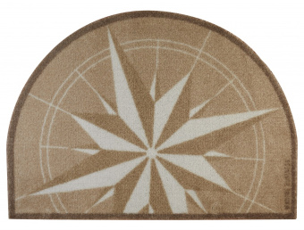 Marine Business Welcome Doormat Rosewind Brown