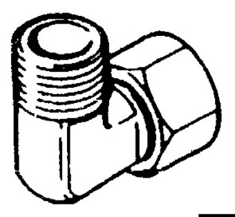 Osculati 45.290.31 - 90° 3/8" Swivel Fitting For Ultraflex Pompes