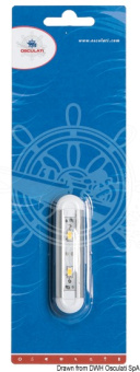 Osculati 13.197.21 - Slim Mini Shock-Resistant Lightz 12 V 0.6 W