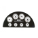Uflex Silver Engine Control Instruments Ultra Fuel Level Indicator