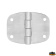 Trem M3549166 - AISI 316 Stainless Steel Hinge 49x66 mm Reversed Model