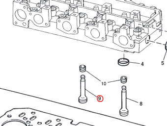 Northern Lights R97493 - Exhaust Valve, .030" Oversize