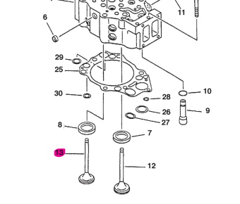 Northern Lights 6215-41-4212 - Exhaust Valve