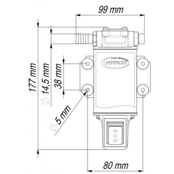 Marco UP3 Oil-R Pump