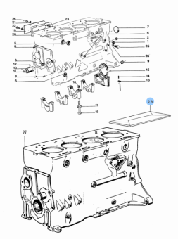 Vetus STM2123 - Gasket Set P4.21, Complete