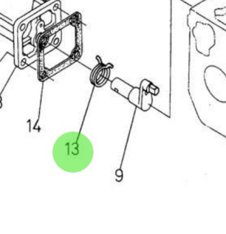 Nanni Diesel 970307361 - Return Spring for Regulator and Governor Controls