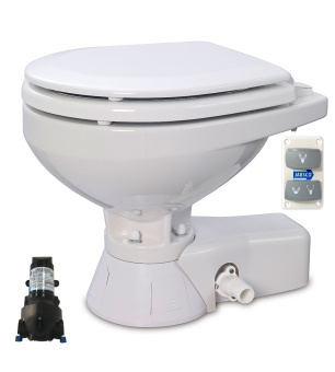 Jabsco 37245-3092 - Quiet Flush Electric Toilet Sea Or River Water Flush Models