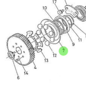 Nanni Diesel 970302098 - Governor Sleeve for Camshaft Injection Pump
