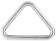 Wichard 6732 - Triangle Stainless Steel 6 x 50 mm - 10 pieces Wichard 6732 - Triangle Stainless Steel 6 x 50 mm - 10 pieces