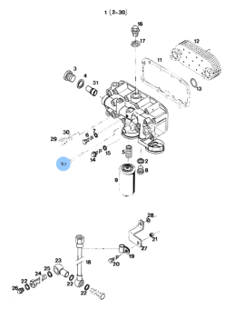 Vetus VD20252 - Hexagon Bolt M8x75