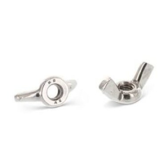 Euromarine ART. 315 Wing Nuts A4 Stainless Steel, American Pattern, M3–M12