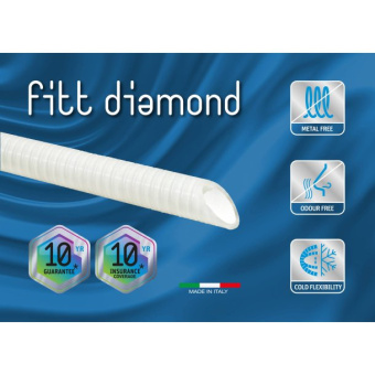 Fitt 80235.59420.59052 Diamond Anti-Odour Hose Ø38 mm - 20 m
