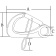 Marine Town 0508366 - AISI 316 Carabiner For Mooring Buoy Marine Town 0508366 - AISI 316 Carabiner For Mooring Buoy