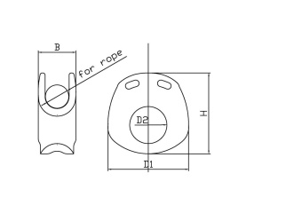 TyeTec NMP261010 - NMP Block 5 mm