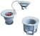 Allpa Universal Valve With 'Push-Push' System Complete With Hose Nipple Kit