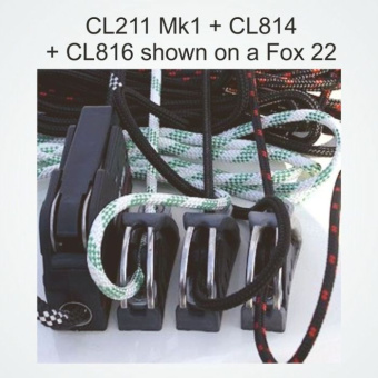 Clamcleat CL816 Cage for CL814 Keeper & Mk1 Junior Cleats, 3–6 mm Rope