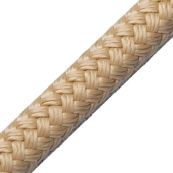 English Braids 16060200994 Braid On Braid 6 mm Beige