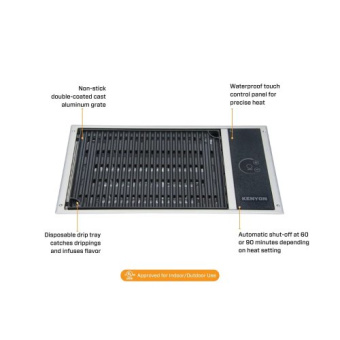 Kenyon No Lid Grill EXT 220V 50-60 HZ Lite Touch, Landscape