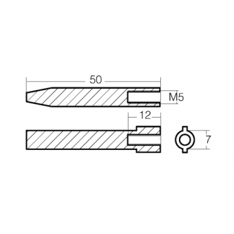 E. Polipodio Zinc Anode For Yamaha Engine 25/250 HP