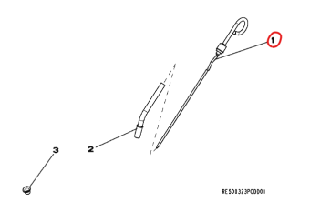 Northern Lights RE500168 - Dipstick LH