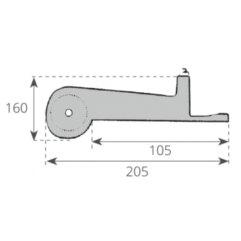 Stainless Steel Bow Roller