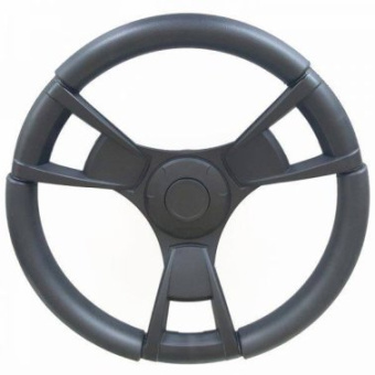 Gussi Italia 30133521S Steering Wheel 013 - Ø350 mm - Black