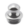 Foresti & Suardi 310.C - Chromed Brass Push Lock With White Latch Foresti & Suardi 310.C - Chromed Brass Push Lock With White Latch