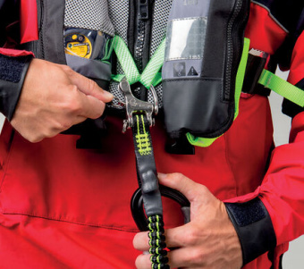 Wichard 7069 - Proline'R Releasable 2 m, Fixed 1 m with 3 Hooks