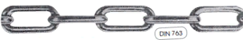 Plastimo 404801 - Long-link 316 Stainless Steel Chain Ø 2mm 50m