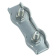 Euromarine Double Flat Cable Clamp A4 Ø6mm
