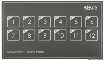 Osculati 14.690.12 - Touch Control electric panel with 12 switches