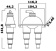 Antisiphon Osculati for hoses 13, 19, 25, 32 mm