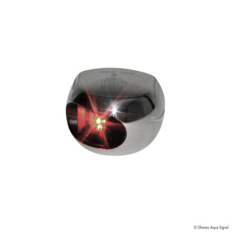 Aqua Signal 3865001000 - S34 LED Port, Stainless Steel
