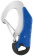 Wichard 2455 - Safety Hook Stainless Steel Double Action 115 mm Blue Wichard 2455 - Safety Hook Stainless Steel Double Action 115 mm Blue