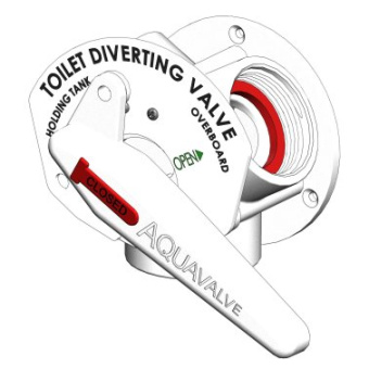 Trudesign 90314 Aquavalves 3-Way Y Valve - White - Packaged