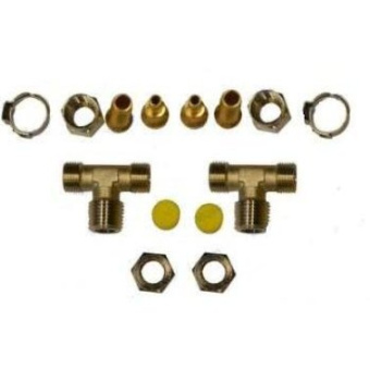 Lecomble & Schmitt 2203356 Cylinder Fitting Set - 1/4 - Ø8mm