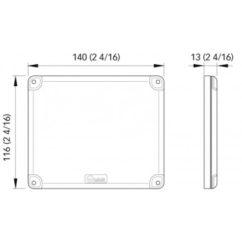Quick Surface-Mounting Ceiling Lamp Action 5W