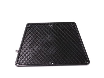 Talamex Engine Plate Outside Transom Small Black For Aqualine And Greenline Till 300/Superlight