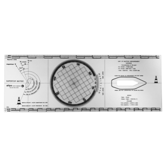 Allpa Plexiglass 'Breton Course Plotter'