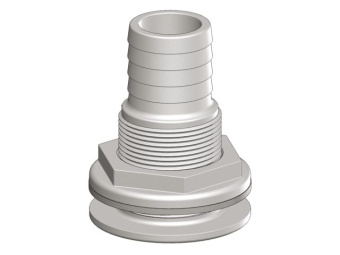 TruDesign White Skin Fittings with Hose Tails