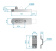 Roca 210055 - Stainless Steel Slide Bolt AISI316