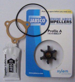 Jabsco 1414-0003-P - Impeller "A" Nitrile Flexible 6 Blade For Oil Changer Marine