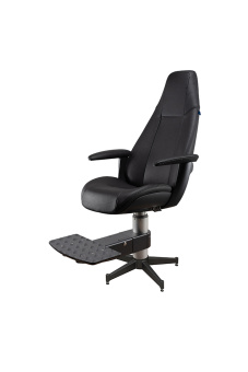 Norsap 5085 - 1100 Comfort Seat With Five Star Base 65/94 Black