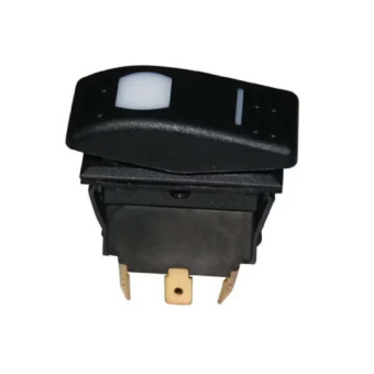 Lalizas 99730 - Switch Waterproof, 15A, ON-OFF-ON (3 Positions), 6 Pins, W/LED Light