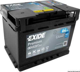 Osculati 12.404.02 - Exide Premium Starting Battery 64 Ah
