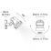 BCM Wall Reading Light Philly+Switch Chr. 3W 10-30V 3000K