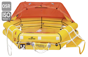 Plastimo 54567 - Transocean ISAF/OSR Liferaft 10P T1 >24 h Canister